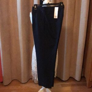 Vince linen blend ankle trouser